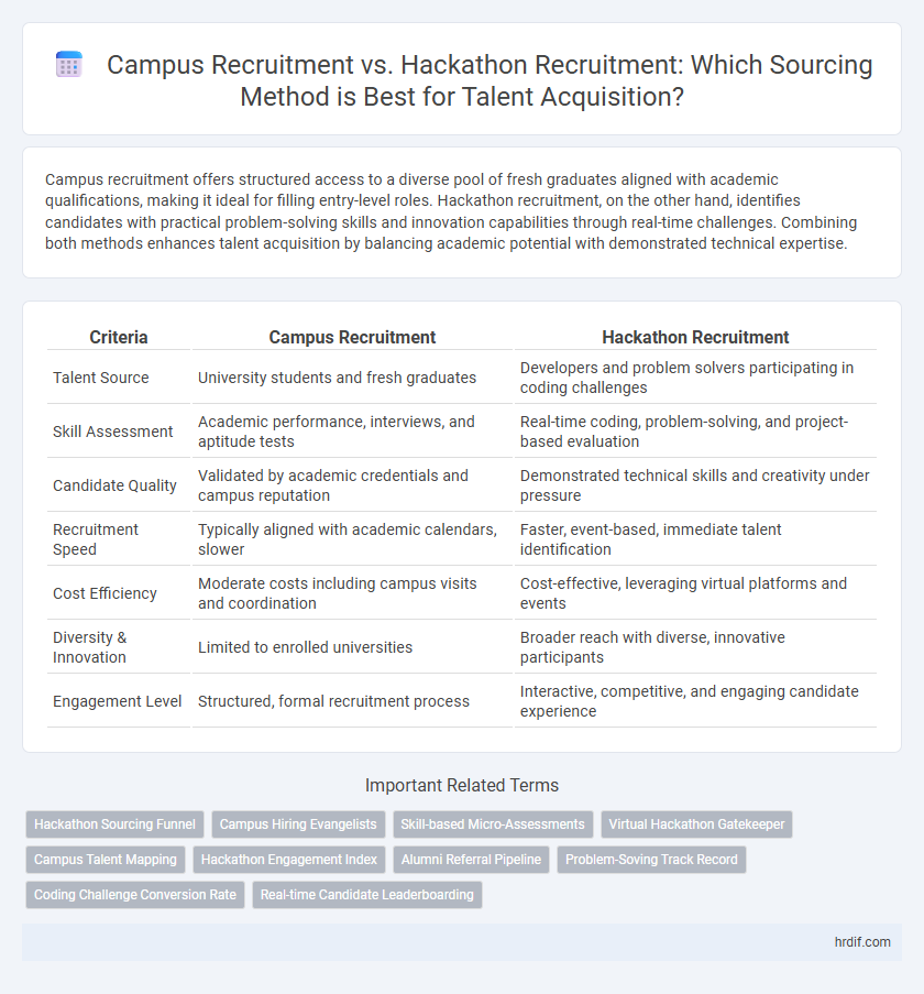 Campus Recruitment vs. Hackathon Recruitment: Which Sourcing Method is Best for Talent Acquisition?
