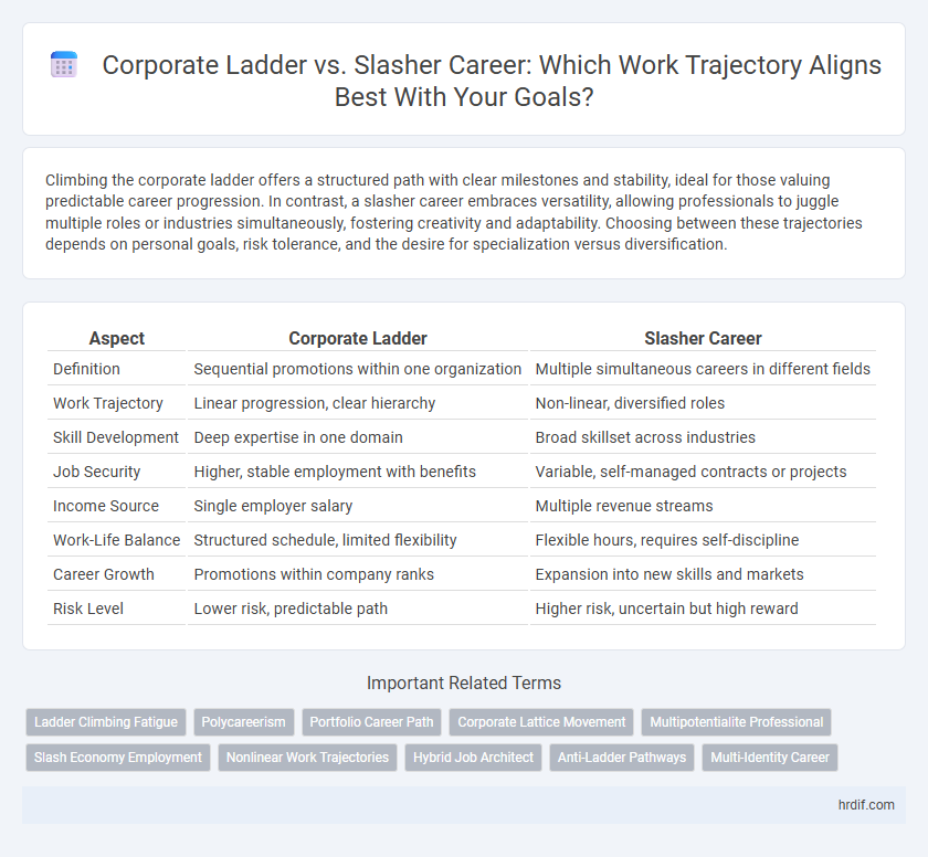 Corporate Ladder vs. Slasher Career: Which Work Trajectory Aligns Best With Your Goals?