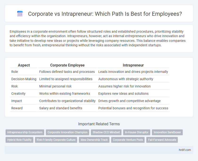 Corporate vs Intrapreneur: Which Path Is Best for Employees?