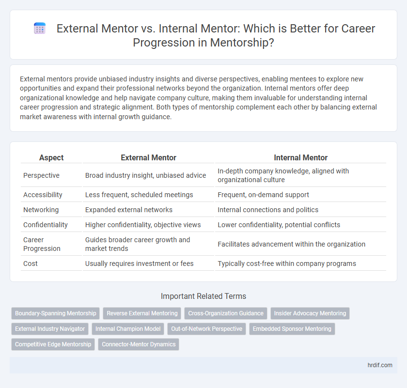 External Mentor vs. Internal Mentor: Which is Better for Career Progression in Mentorship?