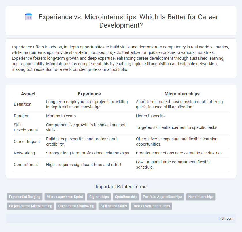 Experience vs. Microinternships: Which Is Better for Career Development?