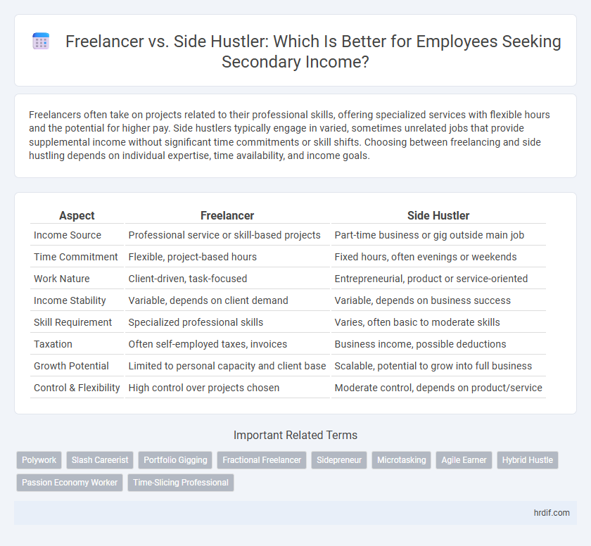 Freelancer vs. Side Hustler: Which Is Better for Employees Seeking Secondary Income?