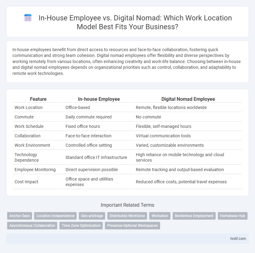 In-House Employee vs. Digital Nomad: Which Work Location Model Best Fits Your Business?