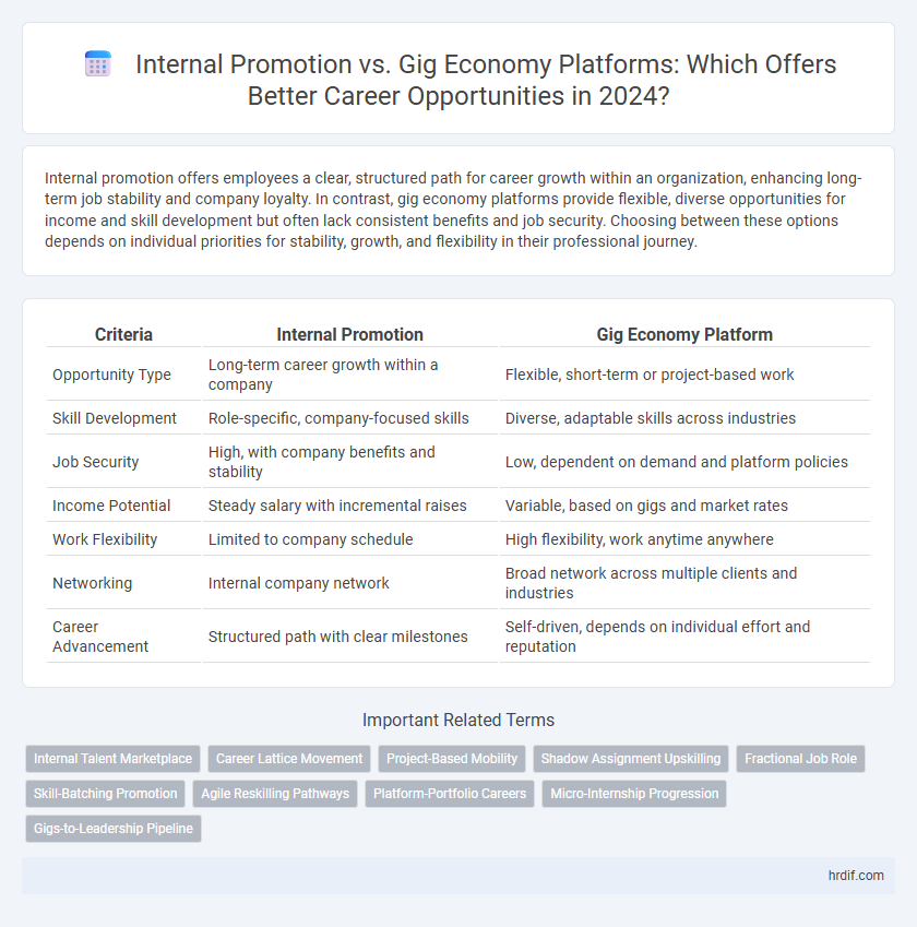 Internal Promotion vs. Gig Economy Platforms: Which Offers Better Career Opportunities in 2024?