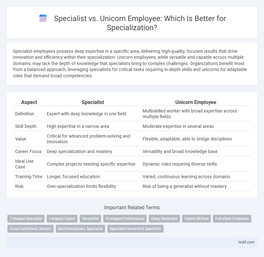Specialist vs. Unicorn Employee: Which Is Better for Specialization?