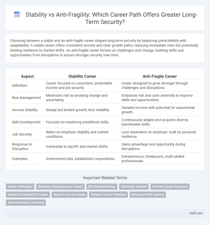 Stability vs Anti-Fragility: Which Career Path Offers Greater Long-Term Security?