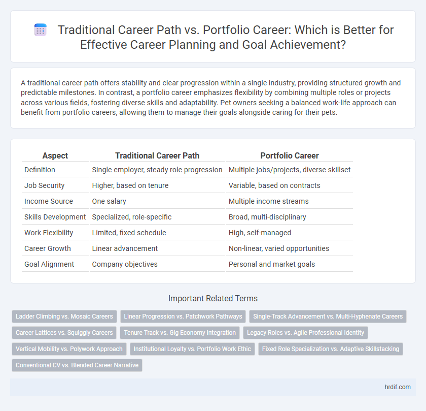 Traditional Career Path vs. Portfolio Career: Which is Better for Effective Career Planning and Goal Achievement?