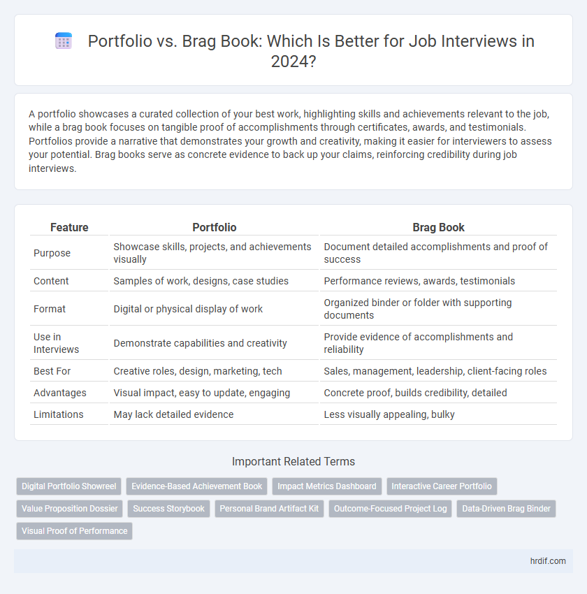 Portfolio vs. Brag Book: Which Is Better for Job Interviews in 2024?