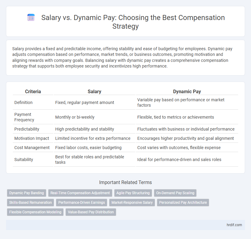 Salary vs. Dynamic Pay: Choosing the Best Compensation Strategy