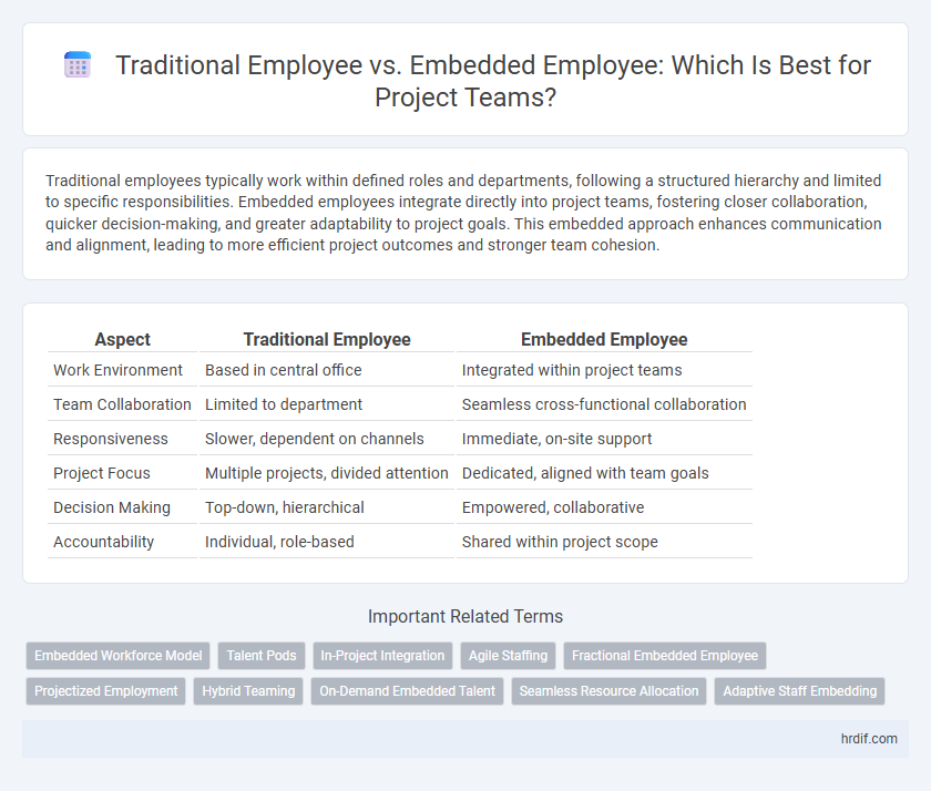 Traditional Employee vs. Embedded Employee: Which Is Best for Project Teams?