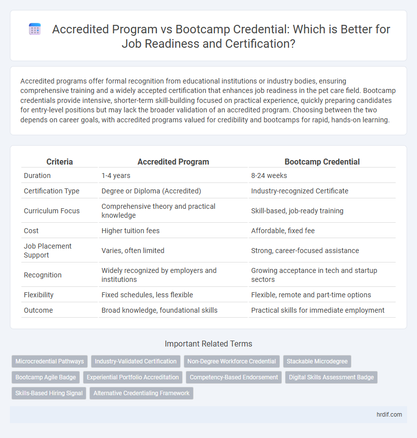 Accredited Program vs Bootcamp Credential: Which is Better for Job Readiness and Certification?