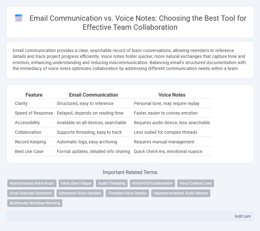Email Communication vs. Voice Notes: Choosing the Best Tool for Effective Team Collaboration