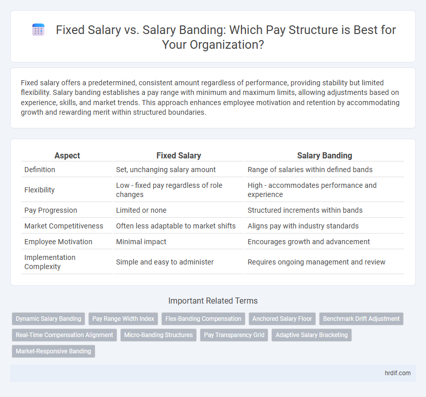 Fixed Salary vs. Salary Banding: Which Pay Structure is Best for Your Organization?