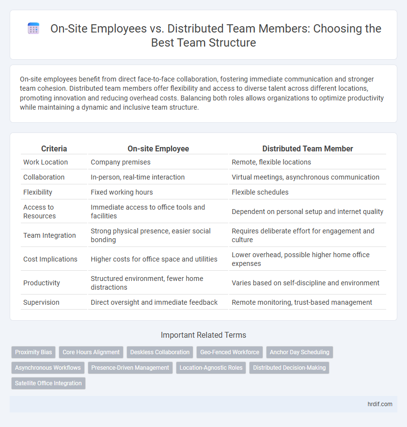 On-Site Employees vs. Distributed Team Members: Choosing the Best Team Structure