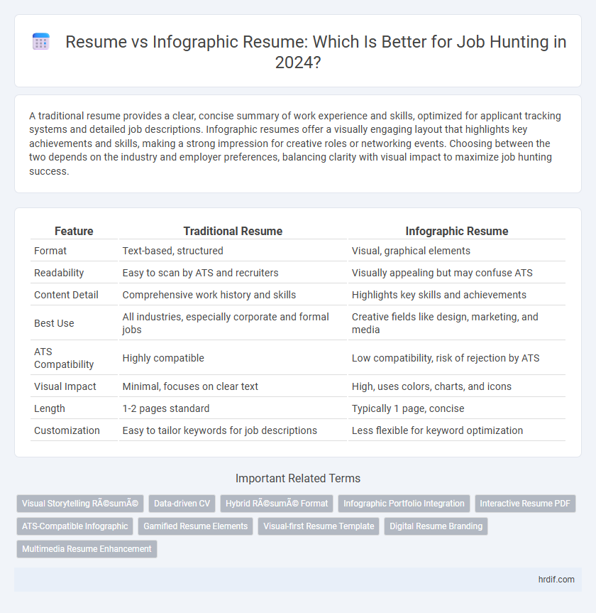 Resume vs Infographic Resume: Which Is Better for Job Hunting in 2024?