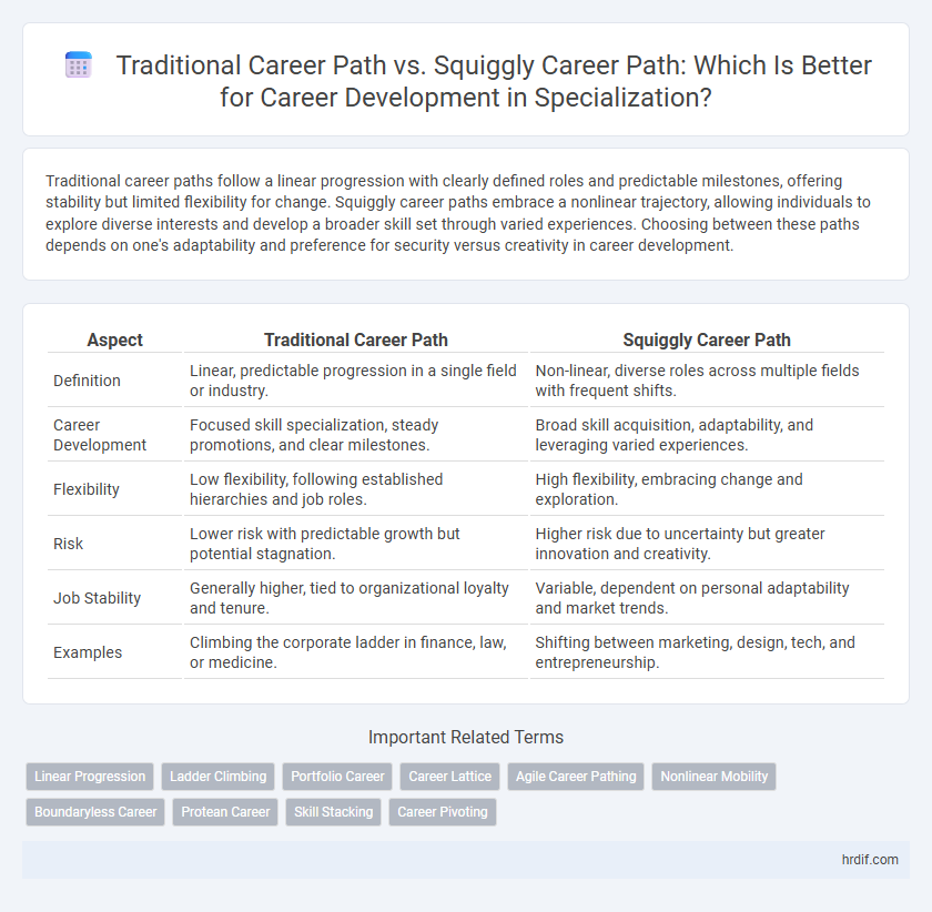 Traditional Career Path vs. Squiggly Career Path: Which Is Better for Career Development in Specialization?