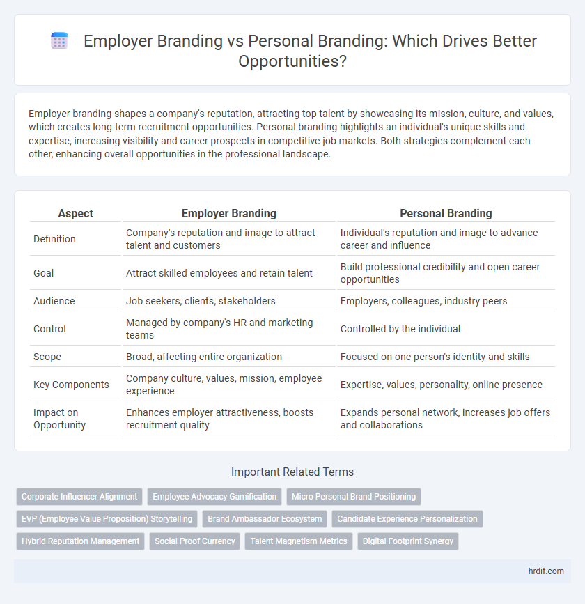 Employer Branding vs Personal Branding: Which Drives Better Opportunities?