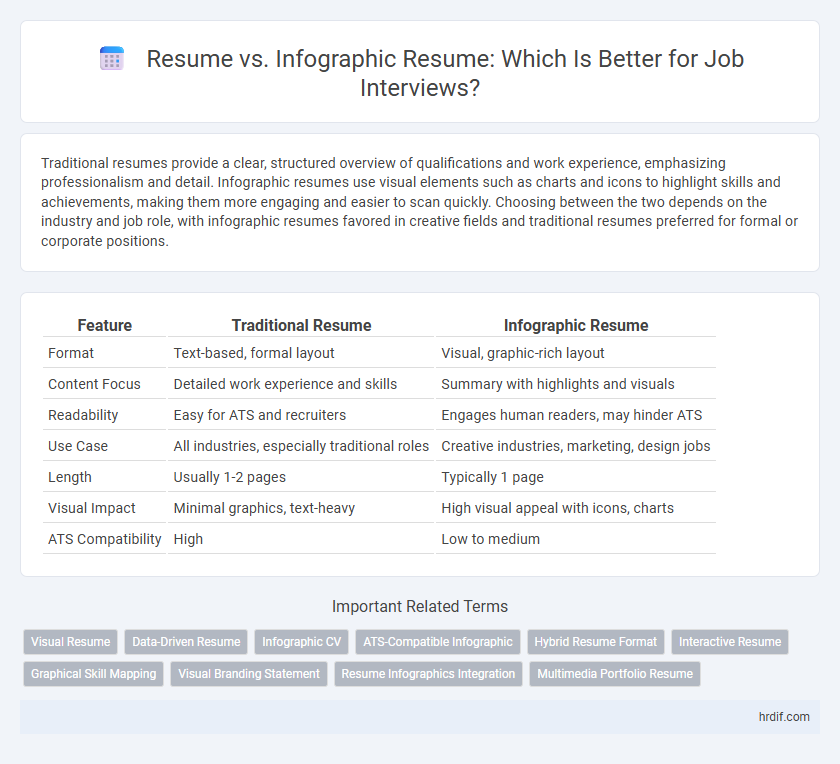 Resume vs. Infographic Resume: Which Is Better for Job Interviews?