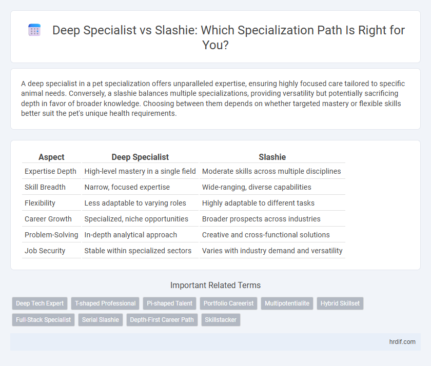 Deep Specialist vs Slashie: Which Specialization Path Is Right for You?