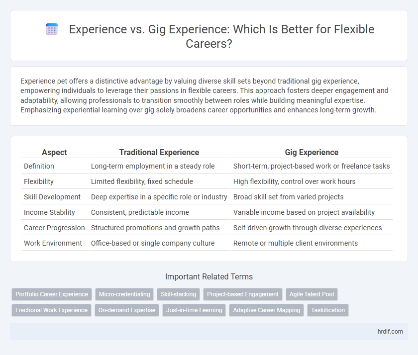 Experience vs. Gig Experience: Which Is Better for Flexible Careers?
