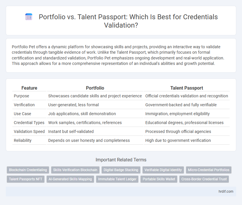 Portfolio vs. Talent Passport: Which Is Best for Credentials Validation?