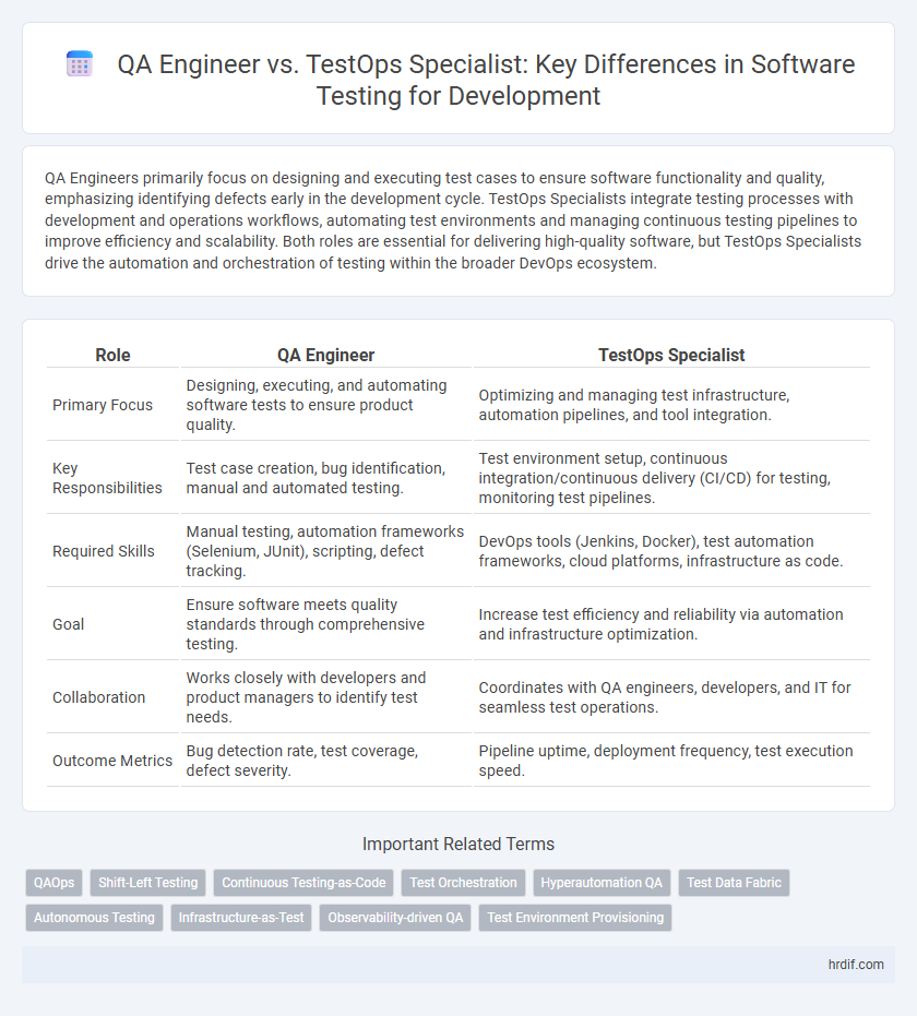 QA Engineer vs. TestOps Specialist: Key Differences in Software Testing for Development