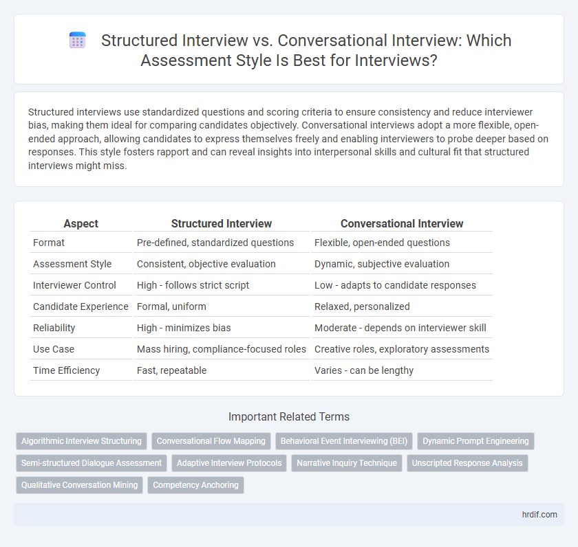 Structured Interview vs. Conversational Interview: Which Assessment Style Is Best for Interviews?