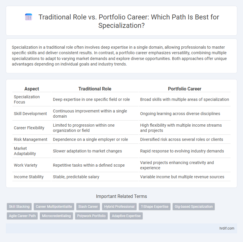 Traditional Role vs. Portfolio Career: Which Path Is Best for Specialization?