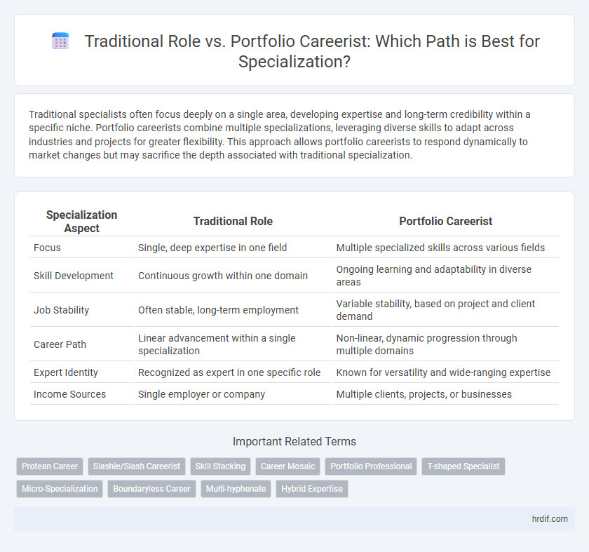 Traditional Role vs. Portfolio Careerist: Which Path is Best for Specialization?