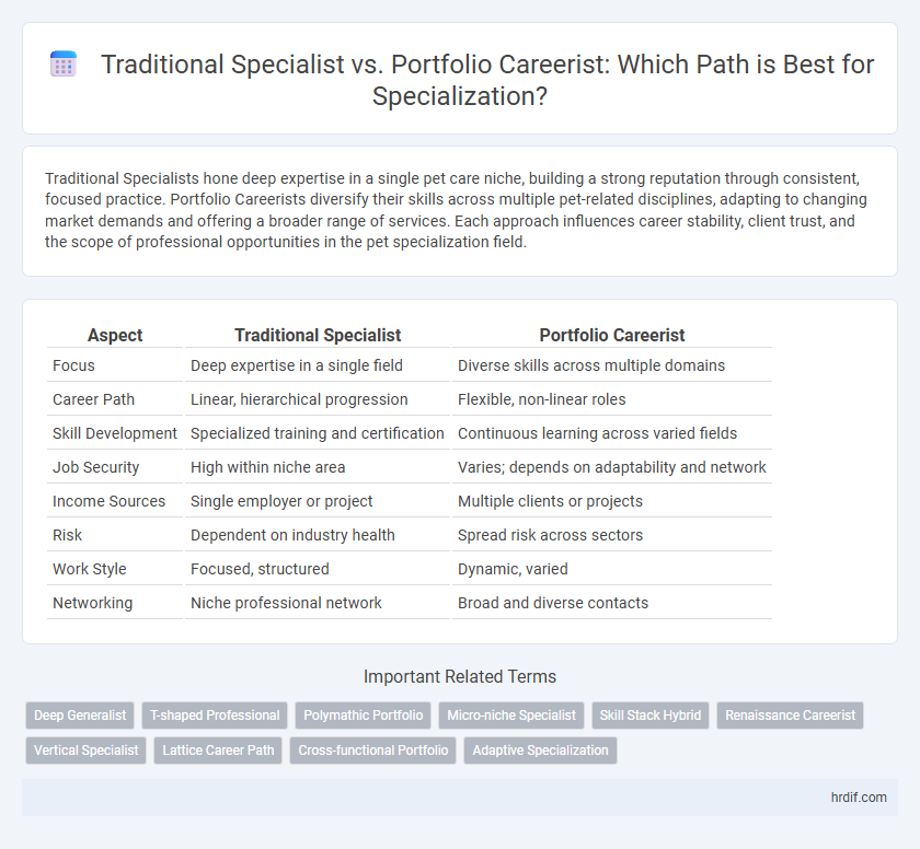 Traditional Specialist vs. Portfolio Careerist: Which Path is Best for Specialization?