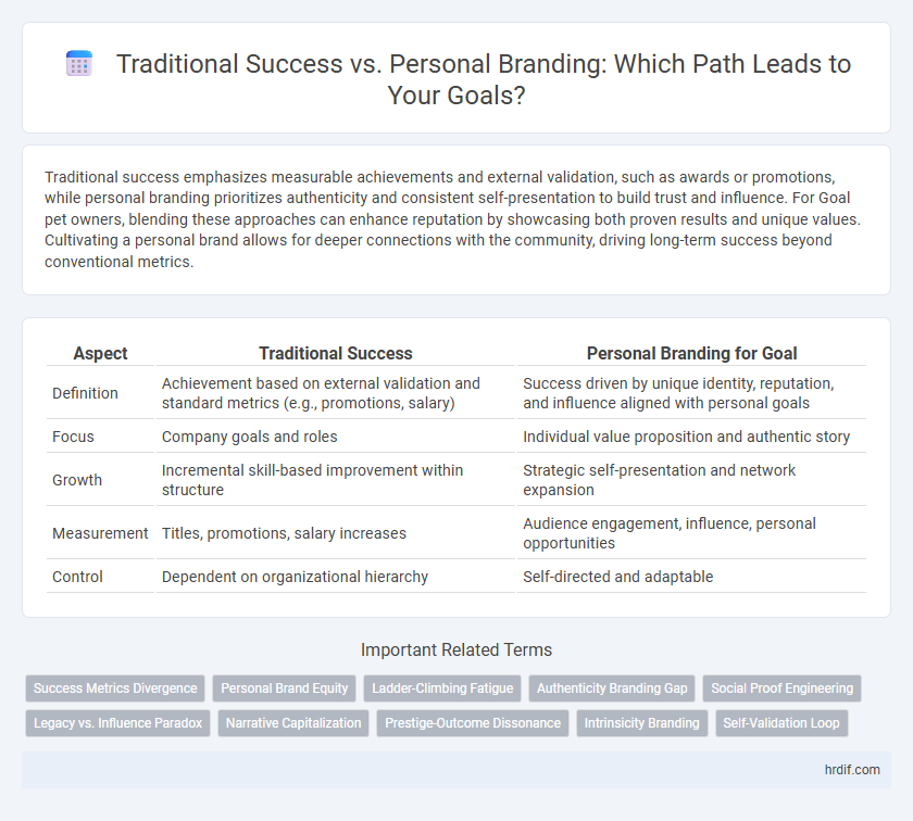 Traditional Success vs. Personal Branding: Which Path Leads to Your Goals?