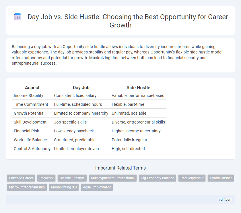 Day Job vs. Side Hustle: Choosing the Best Opportunity for Career Growth
