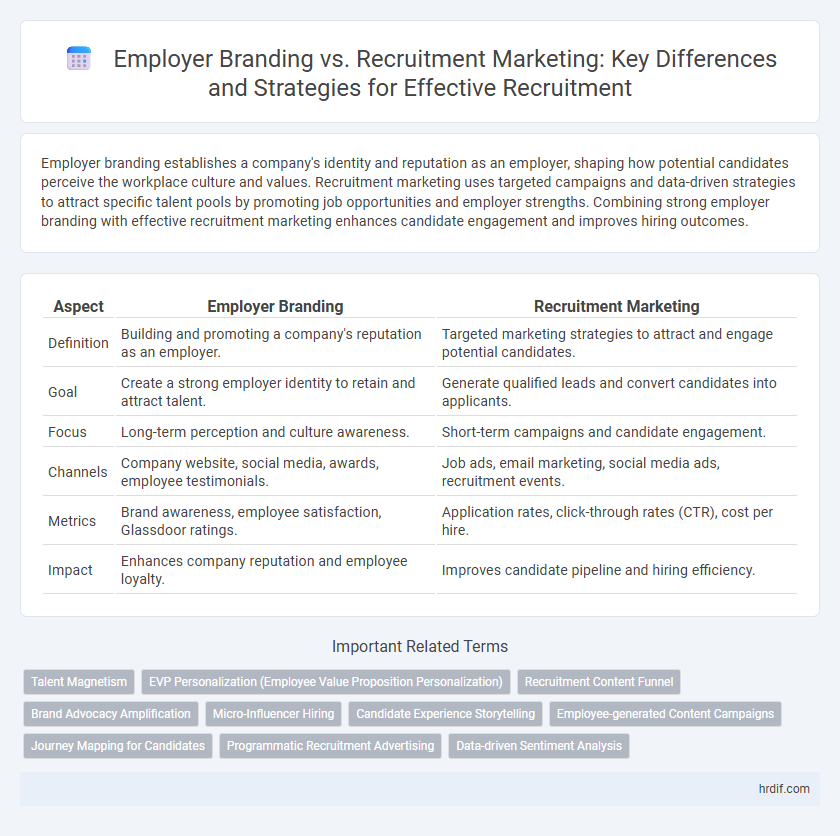Employer Branding vs. Recruitment Marketing: Key Differences and Strategies for Effective Recruitment