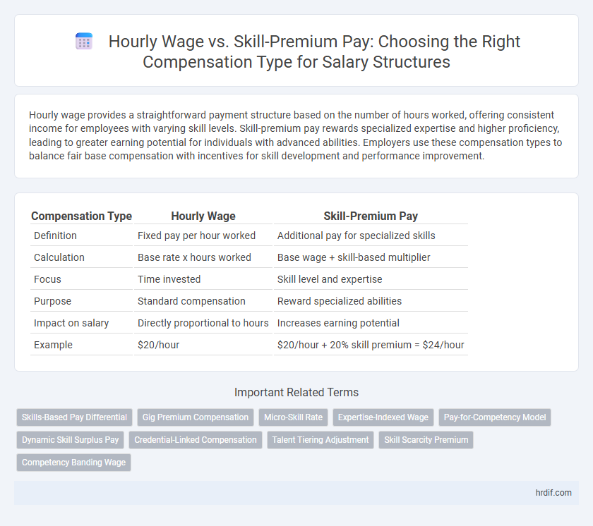 Hourly Wage vs. Skill-Premium Pay: Choosing the Right Compensation Type for Salary Structures