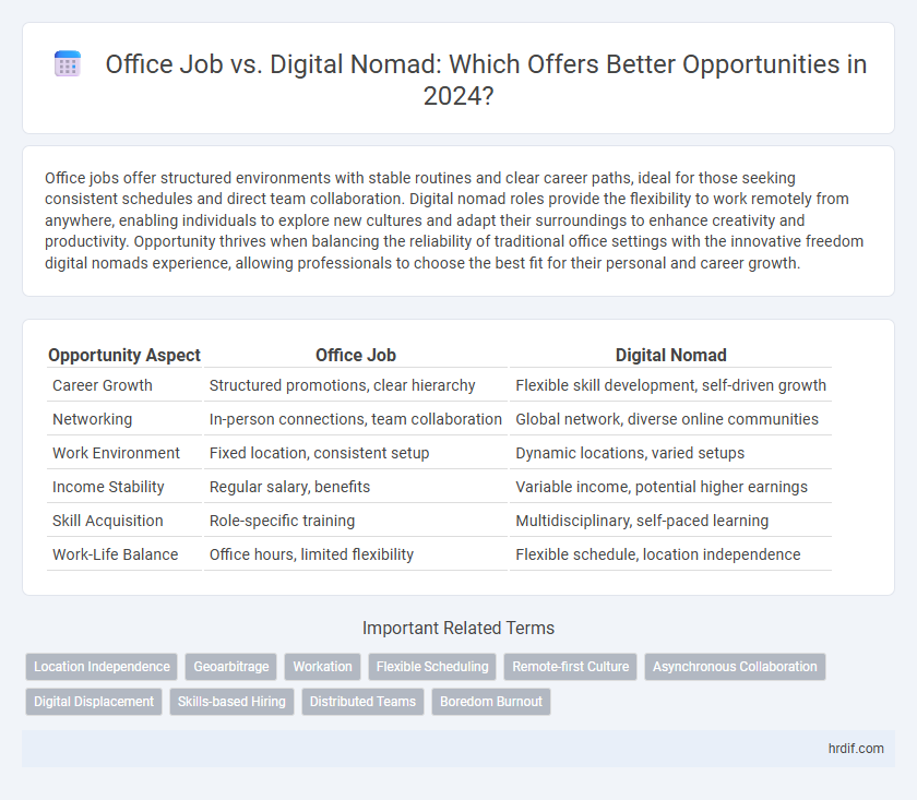 Office Job vs. Digital Nomad: Which Offers Better Opportunities in 2024?