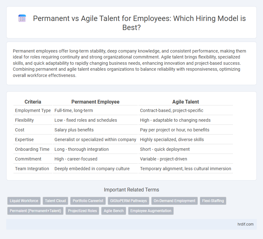 Permanent vs Agile Talent for Employees: Which Hiring Model is Best?
