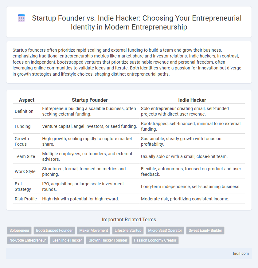 Startup Founder vs. Indie Hacker: Choosing Your Entrepreneurial Identity in Modern Entrepreneurship