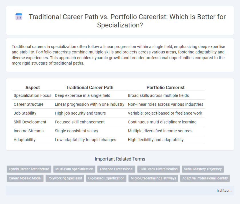 Traditional Career Path vs. Portfolio Careerist: Which Is Better for Specialization?