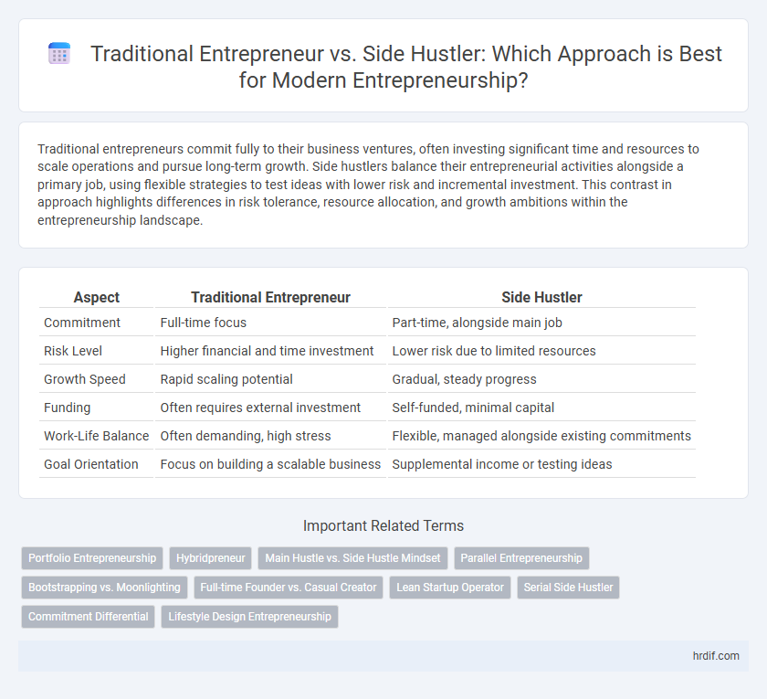 Traditional Entrepreneur vs. Side Hustler: Which Approach is Best for Modern Entrepreneurship?