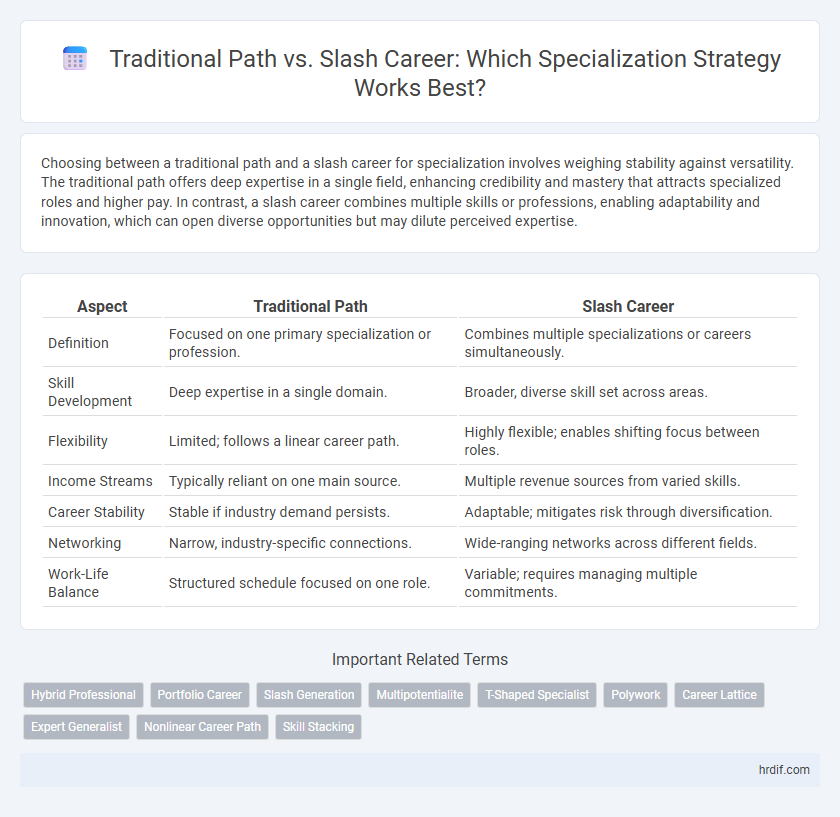 Traditional Path vs. Slash Career: Which Specialization Strategy Works Best?